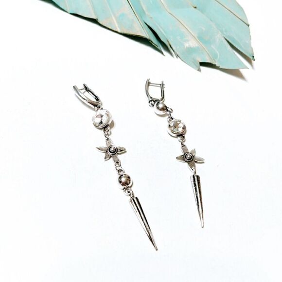 Boho statement earrings S114 - Picture 1 of 4